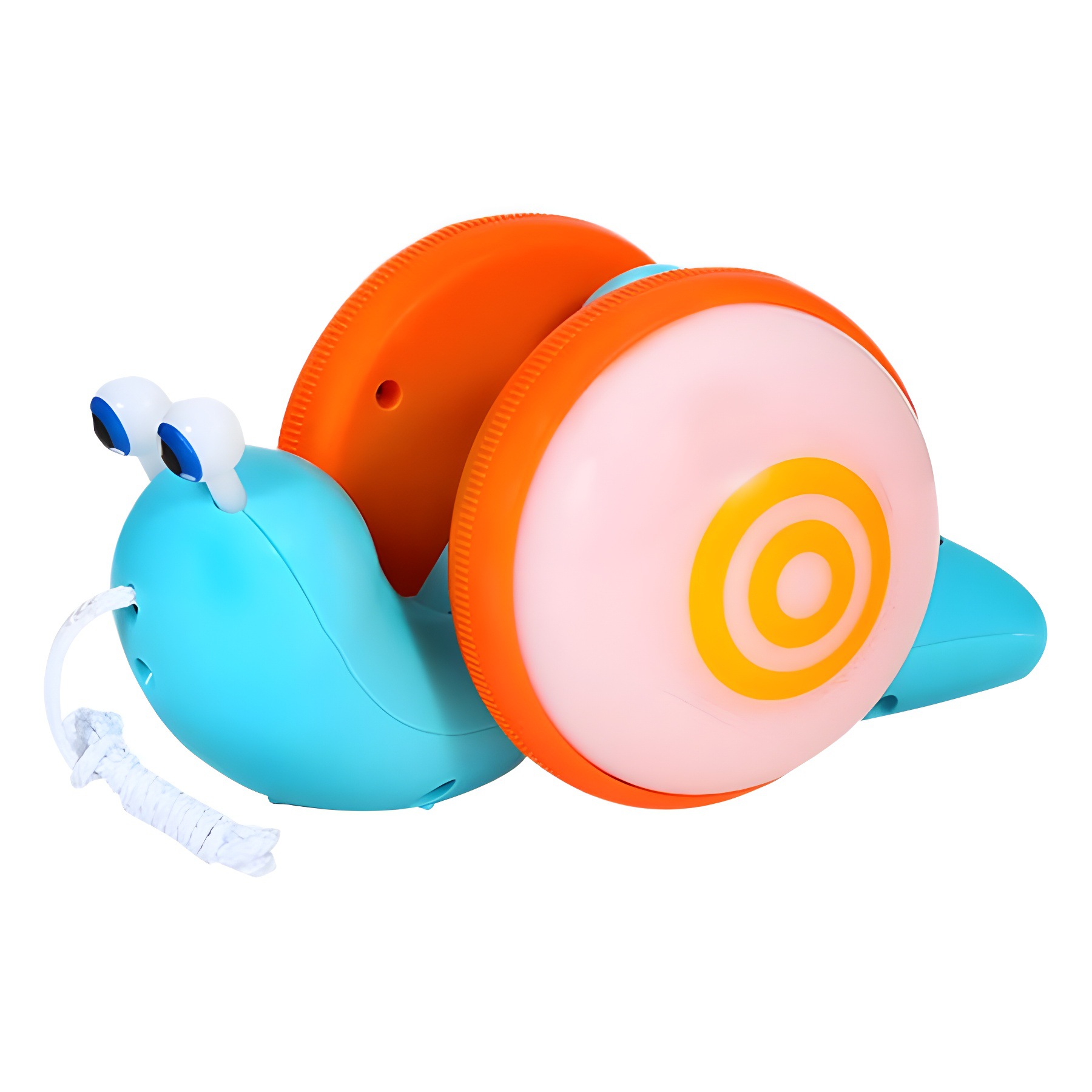Explosions Lying Rope Snail Children's Pull Rope Towing Line Sneaking Baby Pull Line Toddler Luminous Sound Small Toy