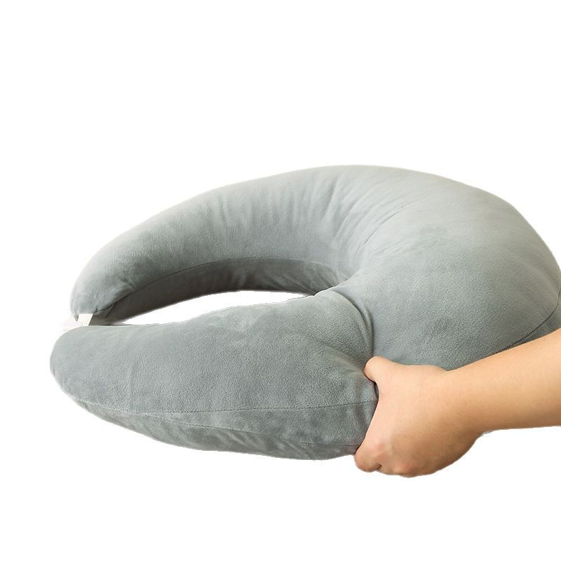Factory wholesale pregnant women pillow waist pillow u-shaped pillow nursing nursing sleeping artifact pregnant women cushion waist pillow moon pillow