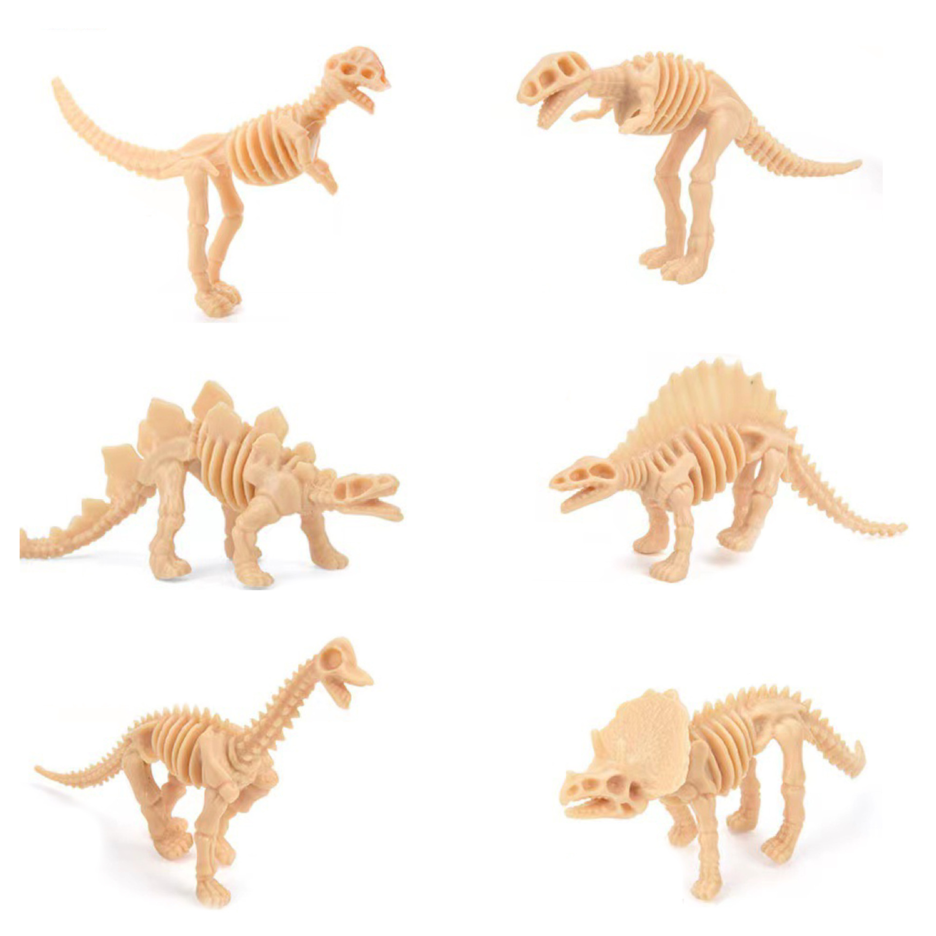 Dinosaur skeleton model archaeological excavation dinosaur fossil simulation dinosaur keel Tyrannosaurus Stegosaurus Triceratops wholesale