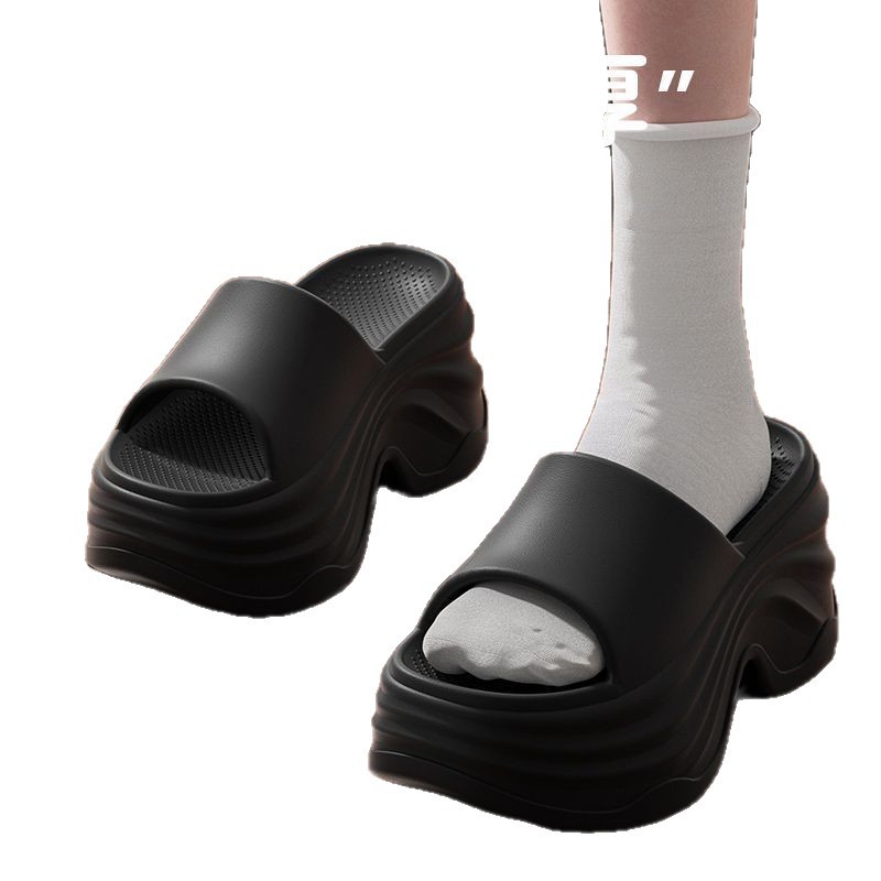 Shorty Le Height-Increasing Slippers for Women 2025 New Popular Summer Women's Outdoor Thick-Soled Non-Slip Sandals