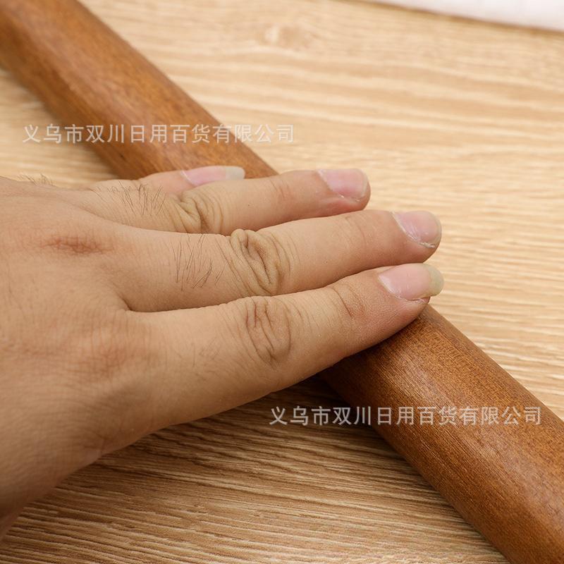 Скалка из дерева 50 см, утяжеленная, массивное дерево, домашняя скалка, палка для теста и пельменей, оптовая продажа