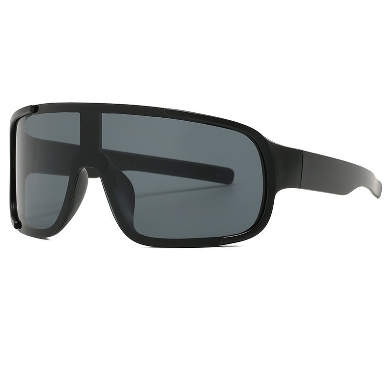 Customized New Cross-Border Outdoor Cycling Sunglasses, Windproof Sunglasses, Mountaineering Ski Goggles, Large Frame One-Piece Sports Glasses