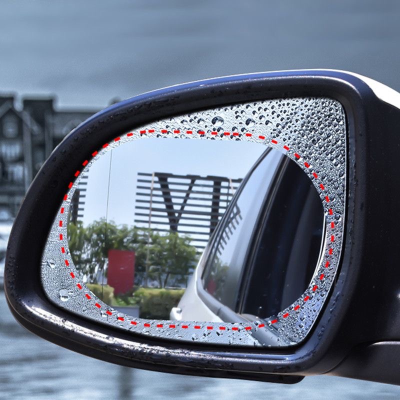 Car mirror rain film rearview mirror car rain window glass suitable for rain film Universal waterproof anti-fog rainproof high