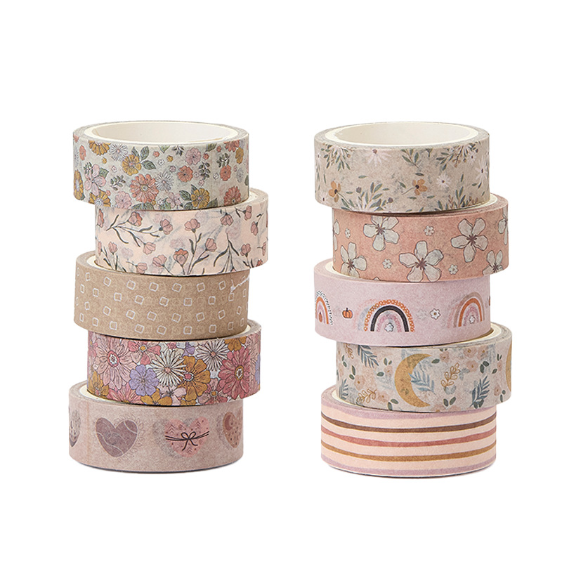 Customized Washi Tape, Hot Stamping and Printing, Washi Tape, Handbook Stickers, Custom-Made from the Source Manufacturer, Customized According to Drawings