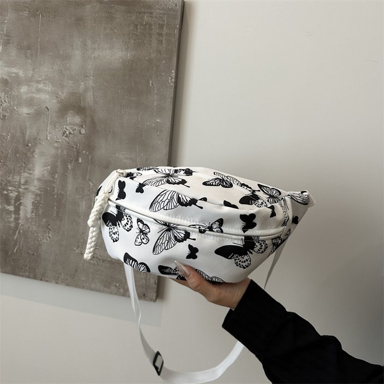 Women's Chest Bag Outdoor Leisure Travel Mobile Phone Storage Bag New Trendy Girl Beautiful Personality Fashion Waist Bag