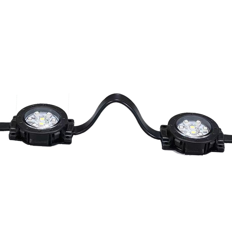 Customized 5cm Point Light Source Dmx512 Rgbw Colorful Running Light Tower Building Lighting Led Light Bulb String Customization