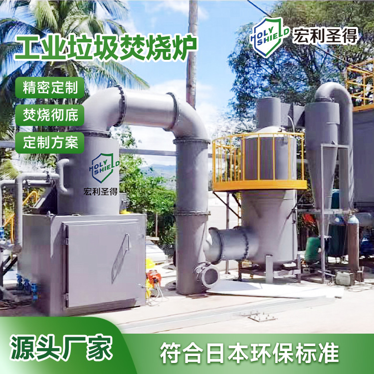 Exported to Japan Special Garbage Incinerator Industrial Waste Incineration Cremation Equipment Garbage Incineration Equipment