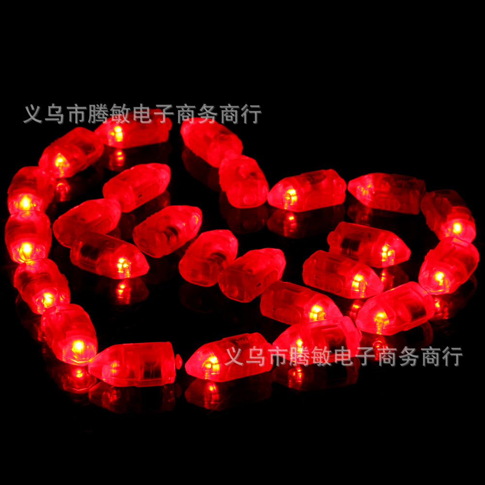 Spot Colorful Super Bright LED Balloon Bullet Lights Switch Balloon Lights Bar Prom Decorative Lights Lantern Lights