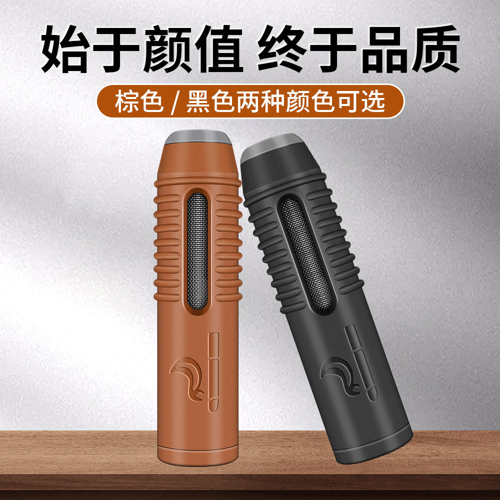 Car-Mounted Ashtray for Lazy People, Anti-Fly Ash Ashtray, Driving Game, Smoking Without Ash Falling Artifact