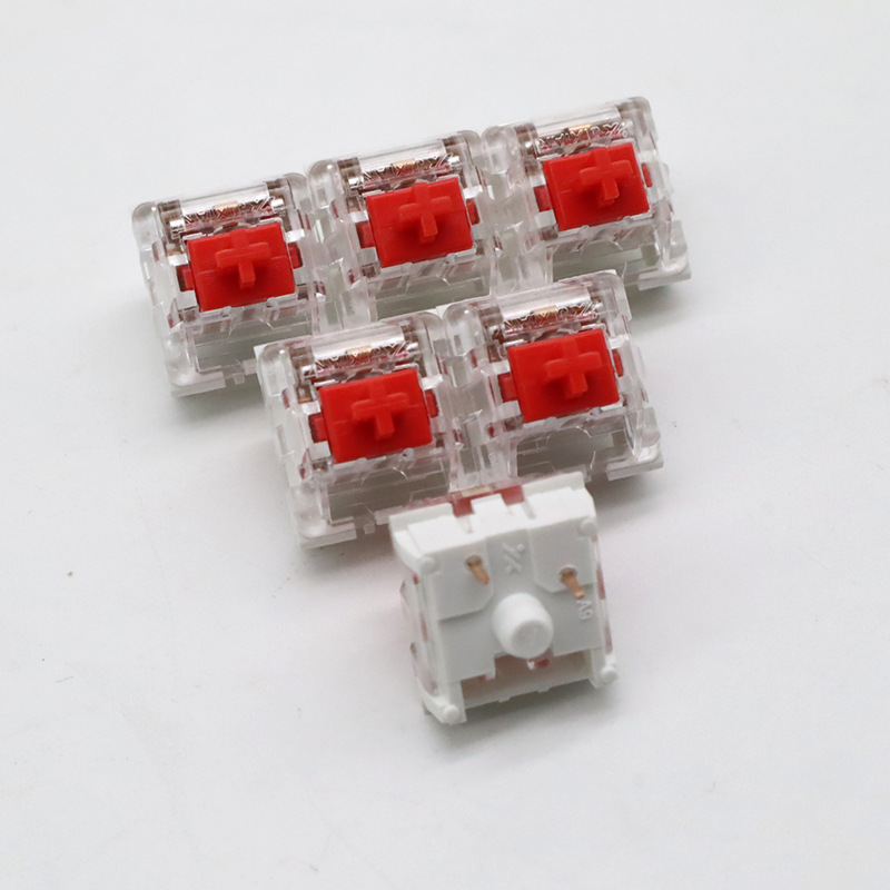 Mechanical keyboard paragraph linear universal shaft body Jixian 3PIN3 feet DIY customized green axis red axis tea axis black axis