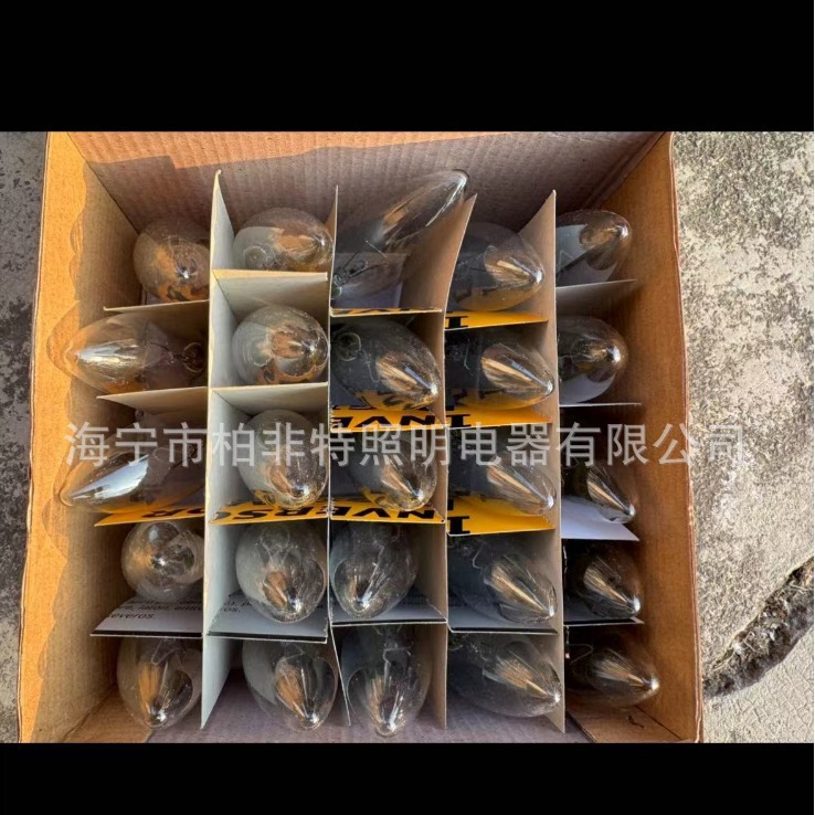 Factory supply C35 incandescent bulb/C32 candle bulb/C32 small pull tail light string salt lamp American 110VE12