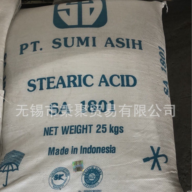 High-Quality Stearic Acid Indonesian Version 1801 Original In-Stock Direct Shipment, Sheet Rubber Grade Special Use