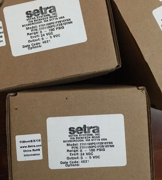 Negotiate the Price of American Setra High-Precision Atmospheric Pressure Transmitter 2701100Pg1F2B10Ynn.
