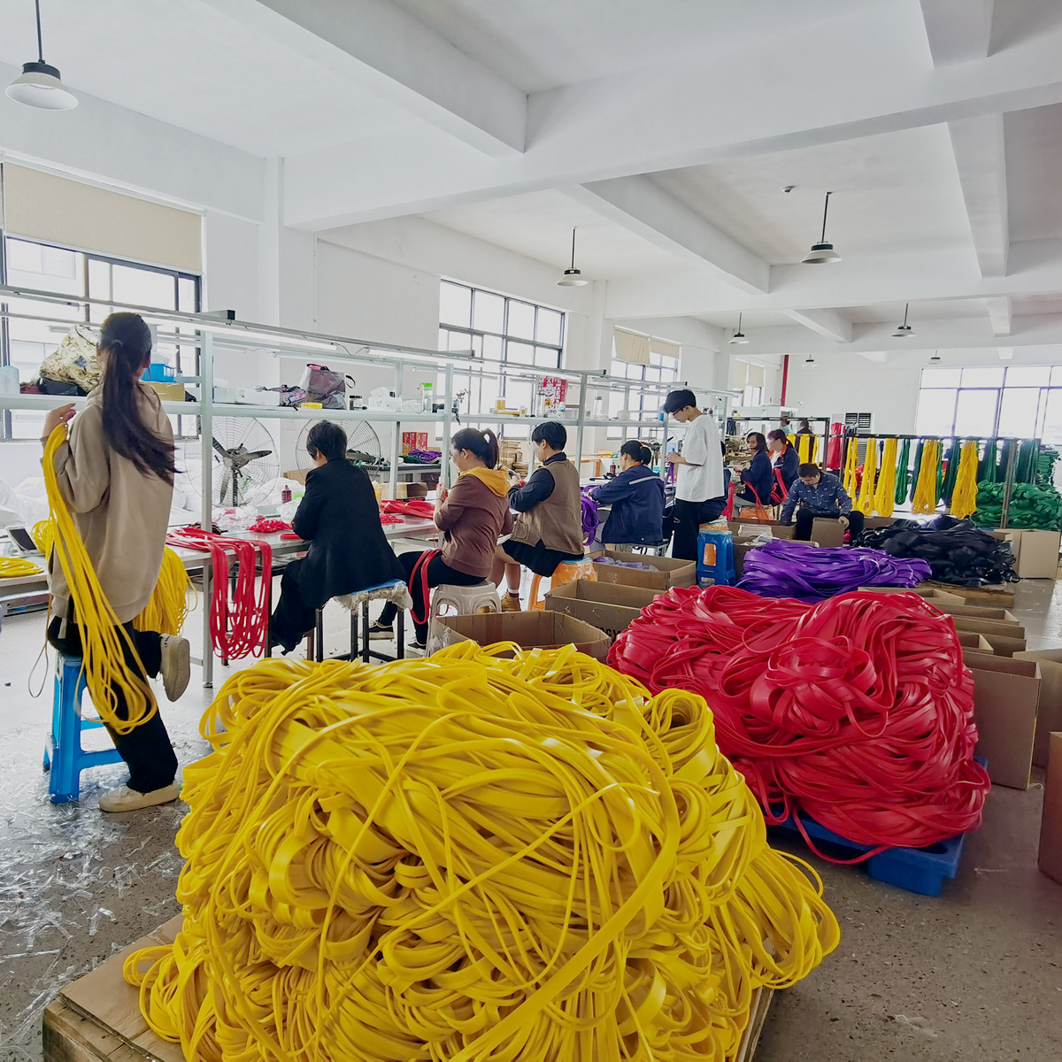 Tpe Resistance Band Elastic Band Tension Band Latex Tensioner Elastic Ring Fitness Band Pull-Up Weight-Bearing Yoga