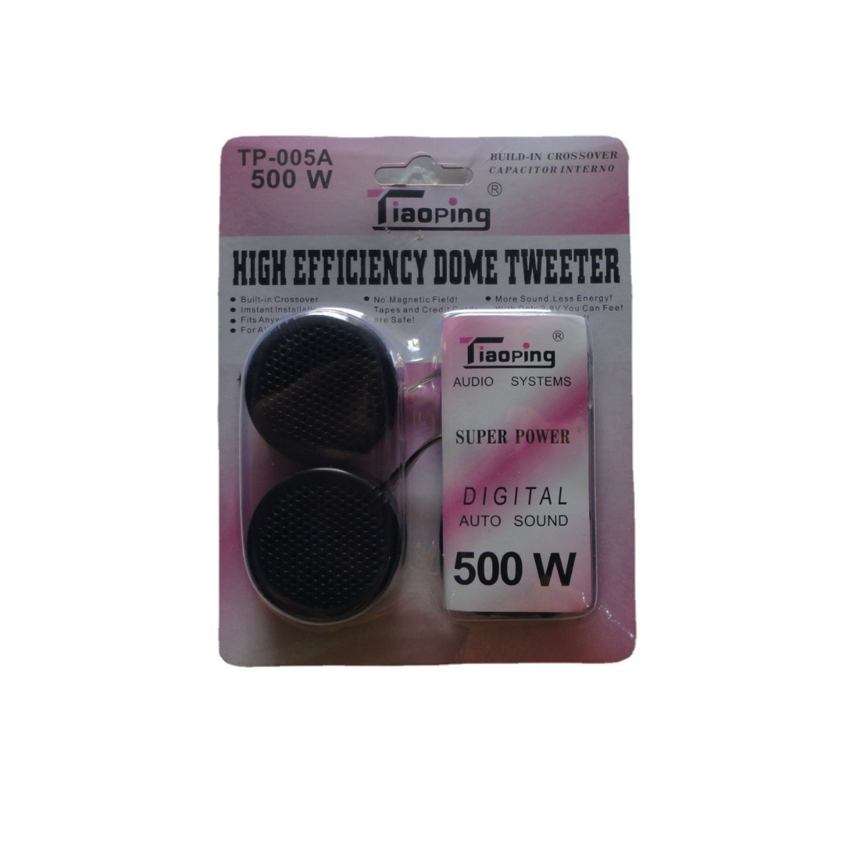 005A500W Car Treble Horn Treble Treble Treble Headtiaoping Piezoelectric Small Treble Factory Large Quantity Supply