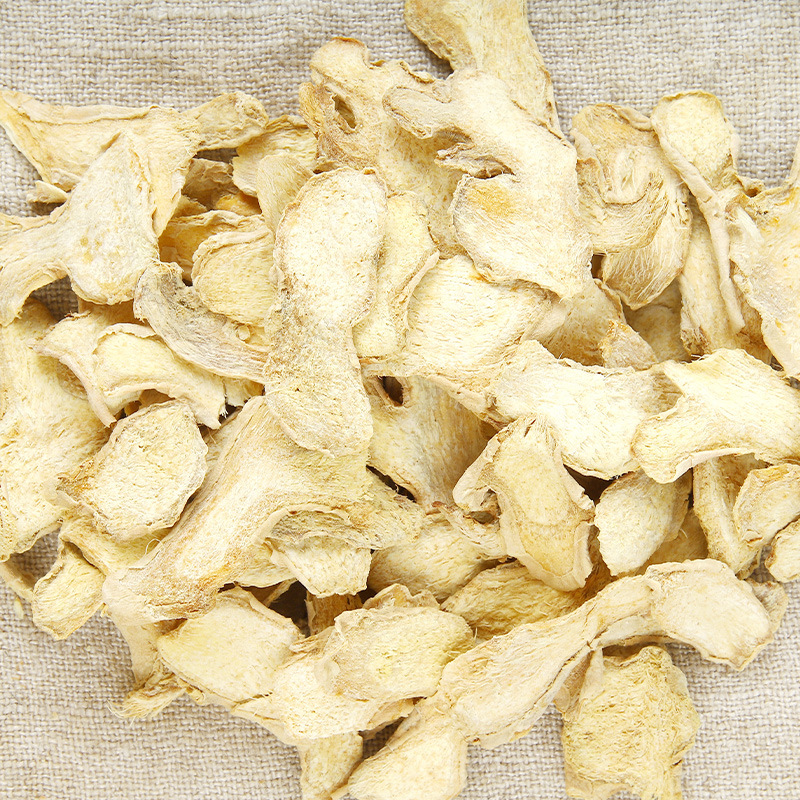 Dried ginger slices Chinese herbal medicine manufacturers supply edible dried ginger seasoning bulk Anhui high quality sulfur-free raw dried ginger wholesale