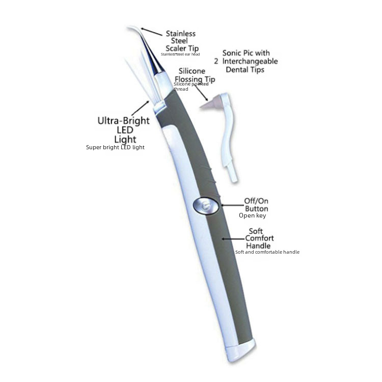 Spot TV sonic pic shock electric dental scaler dental calculus remover ultrasonic whitening instrument teeth