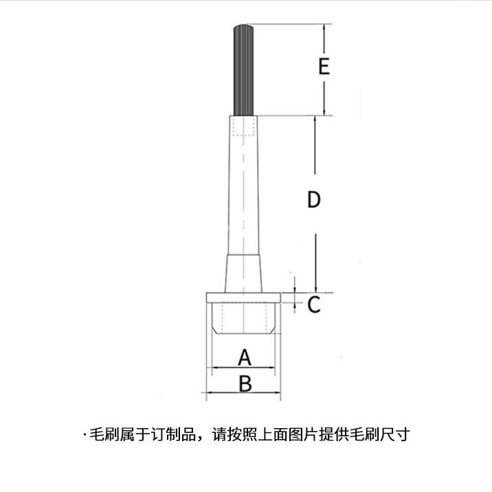 Arc hair brush Nail Polish glue disposable brush plastic brush wearing nail brush small hair brush wearing nail brush