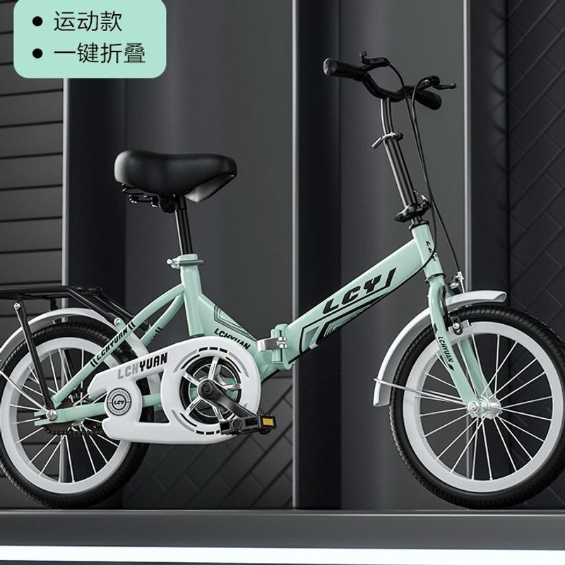 Новый женский велосипед для детей, складной, с амортизацией, для школьников, унисекс, мини-велосипеды 20 дюймов, 16 дюймов, 22 дюйма