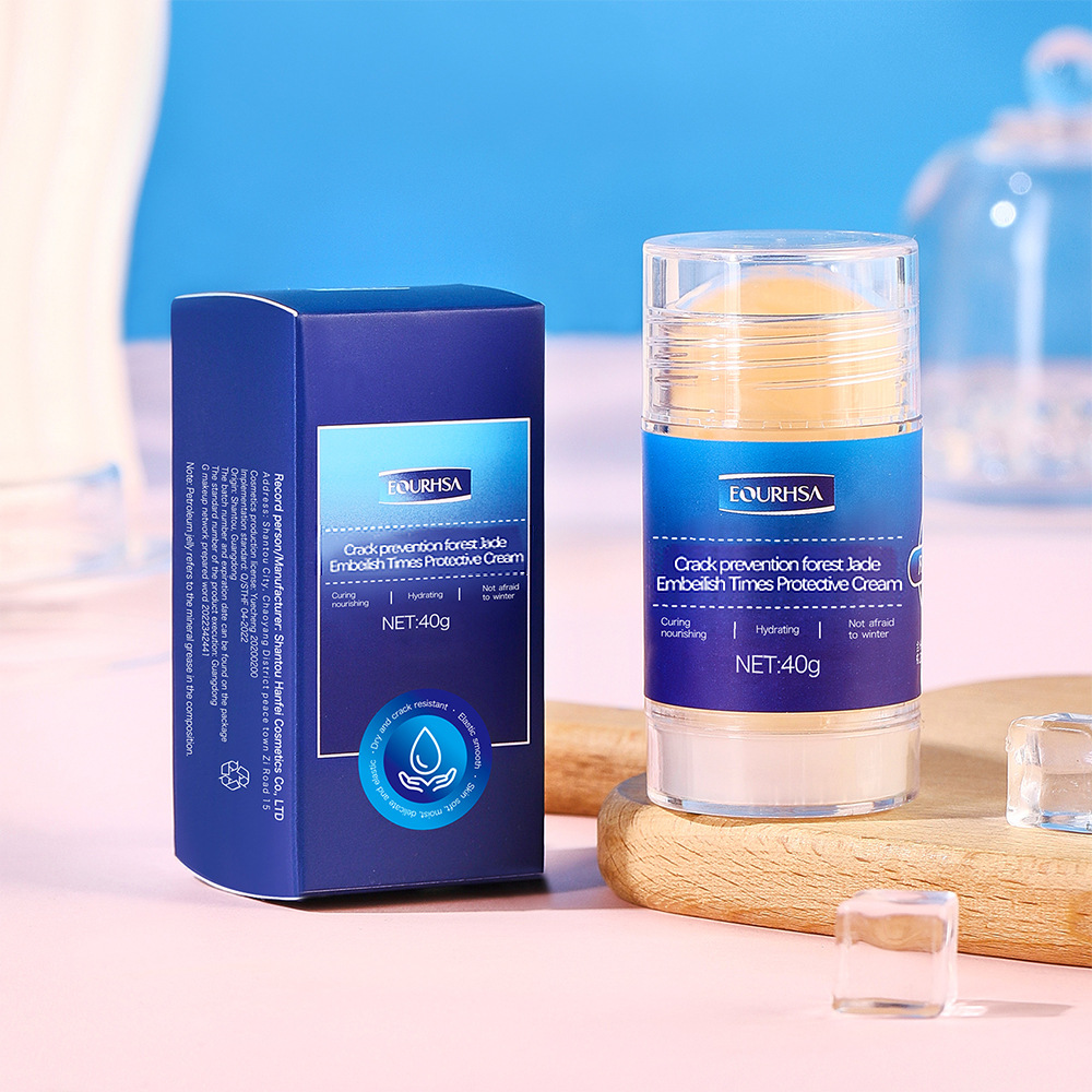 Cross-border English version for Han Sha EOURHSA Ying Run Double Protection Cream Anti-dry Hand and Foot Double Protection Stick in Autumn and Winter