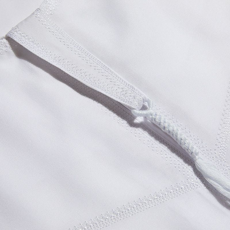 Cross-Border Arabic Robes Men's New Dubai Clothing Arabic Robes Polyester Saudi Middle Eastern Men's Clothing Wholesale