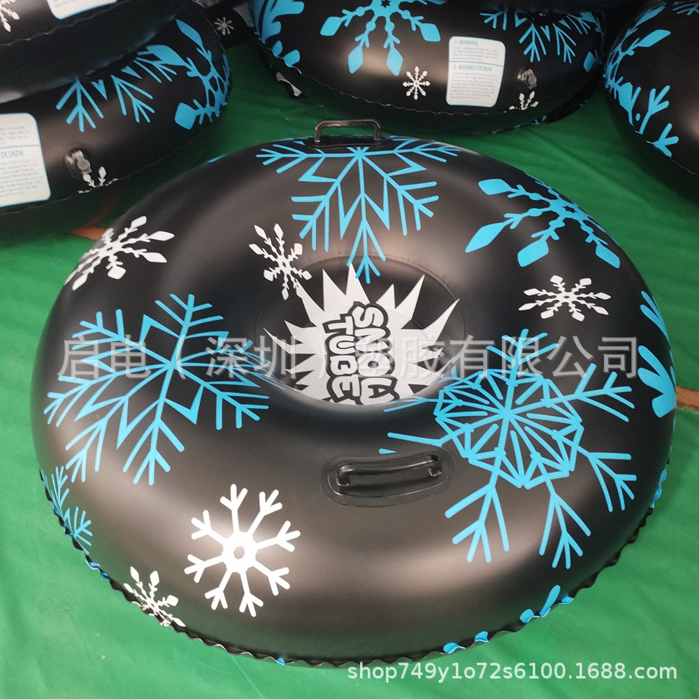 In stock inflatable ski ring outdoor sports pull ring cold-resistant snowboard winter ski supplies PVC snow tube