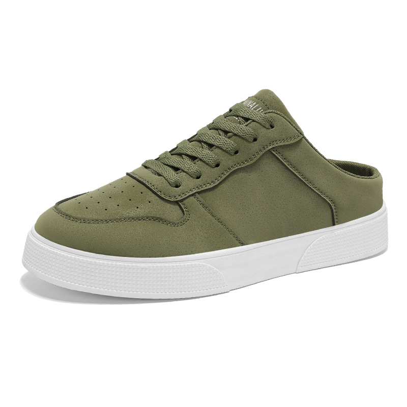 Cross-Border Popular Extra Large Size Half-Slip Men's Shoes Casual Sports Shoes Foreign Trade Spring and Summer New Sandals for Cross-Border Dropshipping