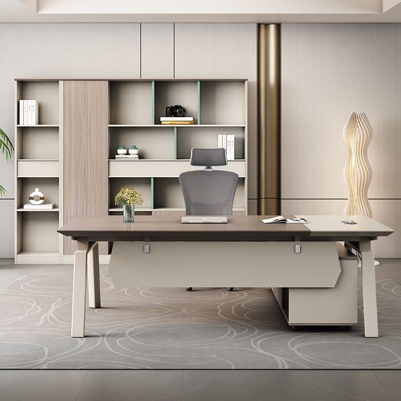 Office Desk Simple Modern Manager Table Manager Office Table High-end Fashion Boss Table Office Table and Chair Combination