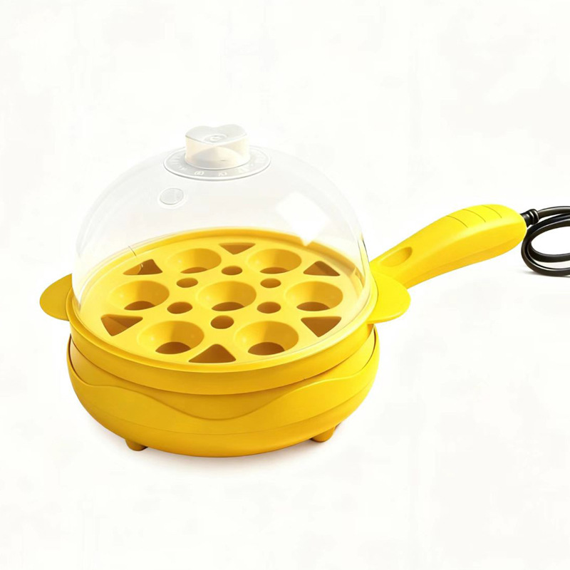 Canxiang Plug-In Small Frying Pan, Poached Egg Pan, Egg Dumplings, Non-Stick Pan, Egg Cooker, Electric Pan, Electric Frying Pan, Gift Breakfast Machine