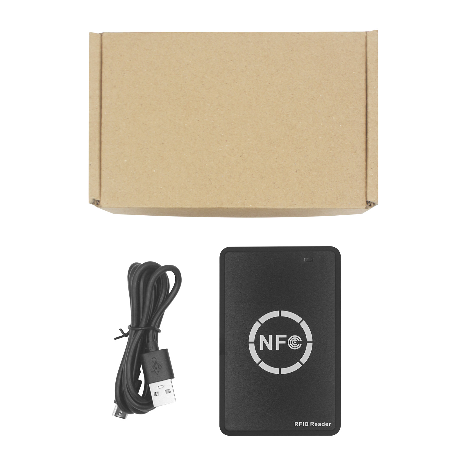 Cross-border dedicated nfc reader icid access control card copy RFID reader elevator key chain key machine