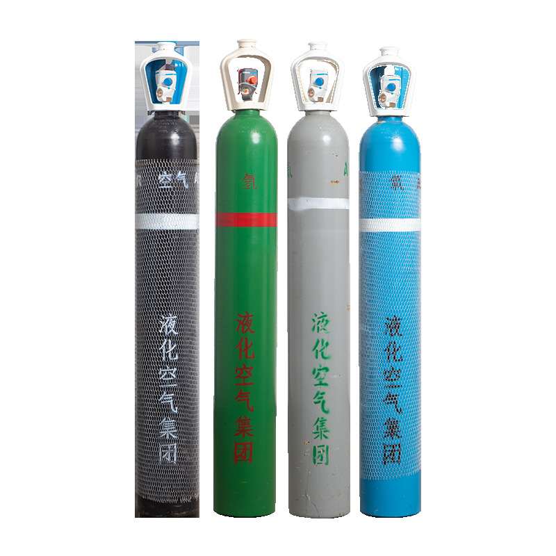 99.999% газ в цилиндре O2, N2, Ar, H2, He, упаковка 8L, 40L, 50L — Air Liquide, фабрика по всей стране