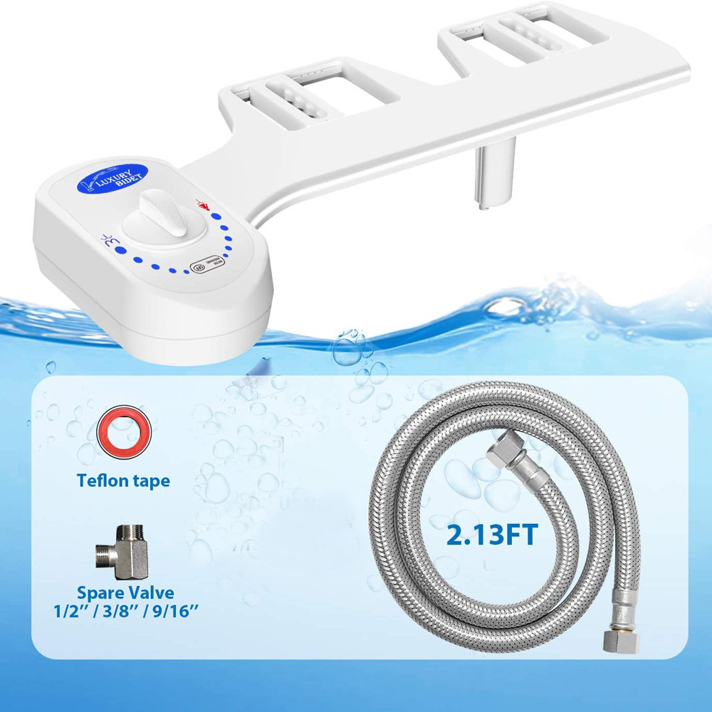 Women's washing device Amazon best selling body cleaner without electric toilet cover washer single cold double spray hip washing woman washing