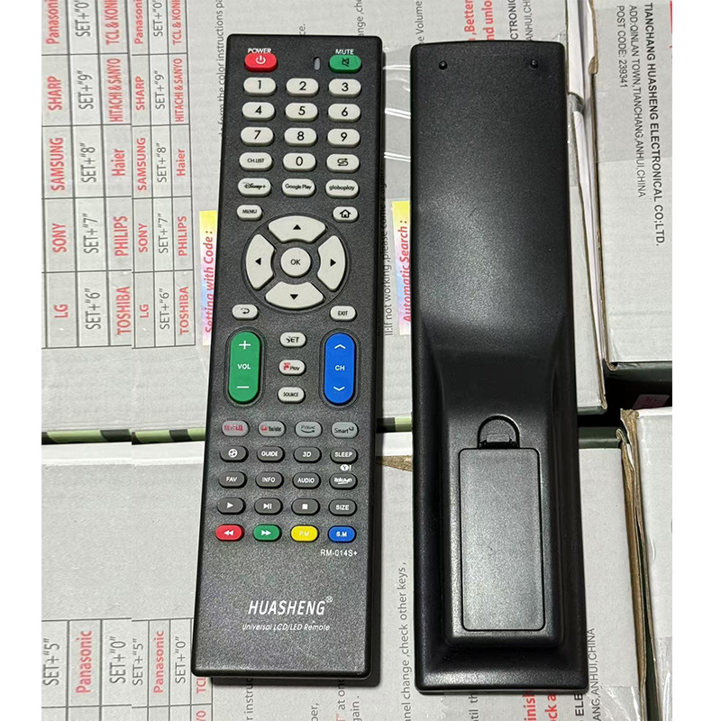 New RM-014S English universal TV remote control cross-border hot in stock