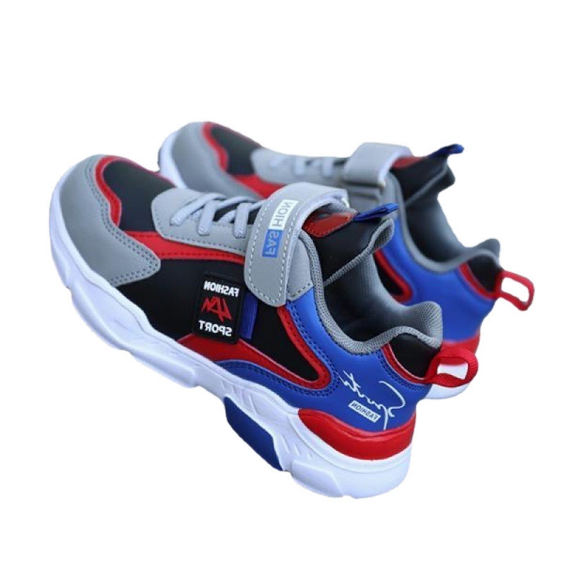 Boys' Cotton Shoes 2026 Autumn and Winter Children's Shoes Waterproof Medium and Large Boys' Sports Shoes Student Children's Shoes