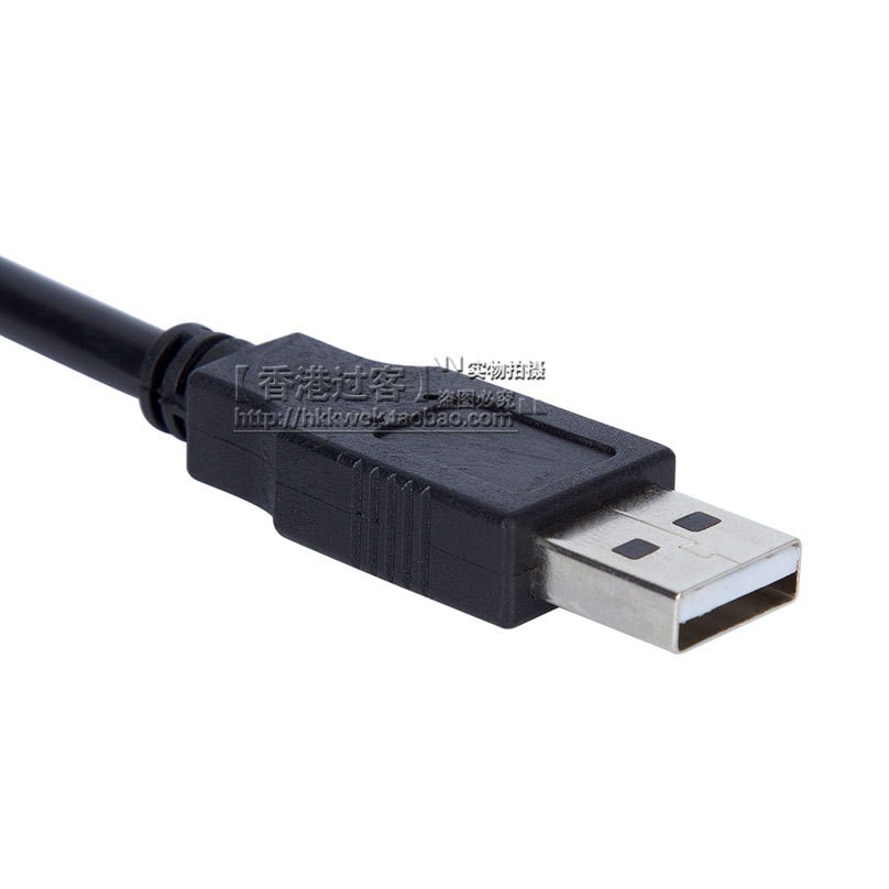 Car OBD2 female 16Pin to USB cable computer adapter cable 1m driving recorder extension cable