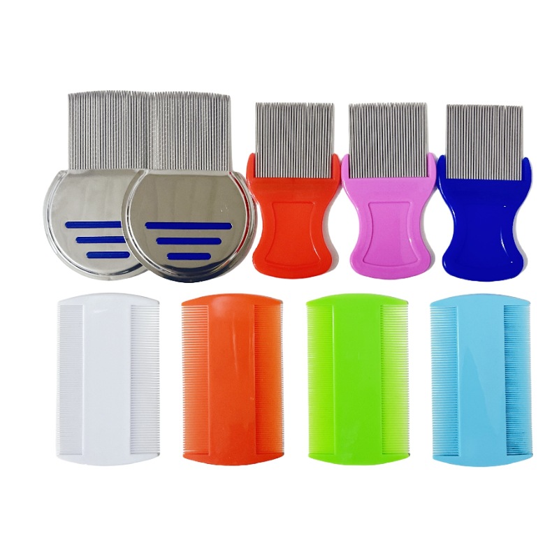 Pet flea comb dense tooth needle comb dog lice comb set cat cleaning beauty tools supplies manufacturers