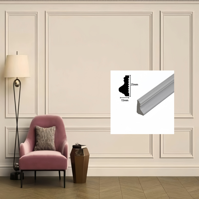 Оптовая продажа декоративных материалов из ПС-пены, плинтус для оформления стен