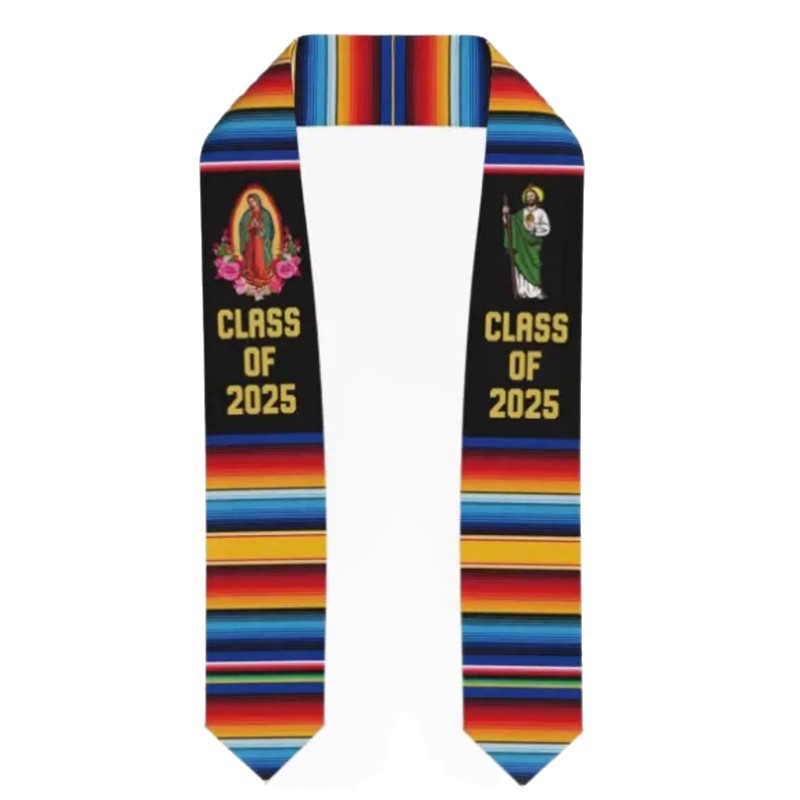Cross-border 2025 European and American Explosions University Graduation Shawl logo Belt Picture Name Honorary Ribbon Bachelor Shoulder Belt Factory