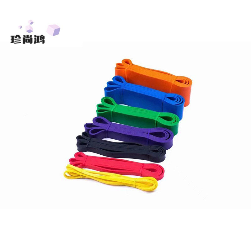 Лента для йоги с сопротивлением, латексная, TPE2080, толстая, для силовых тренировок