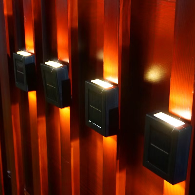Solar Wall Lamp Outdoor Decoration Garden Courtyard Wall Lamp Waterproof up and down Light Outdoor Decorative Wall Lamp