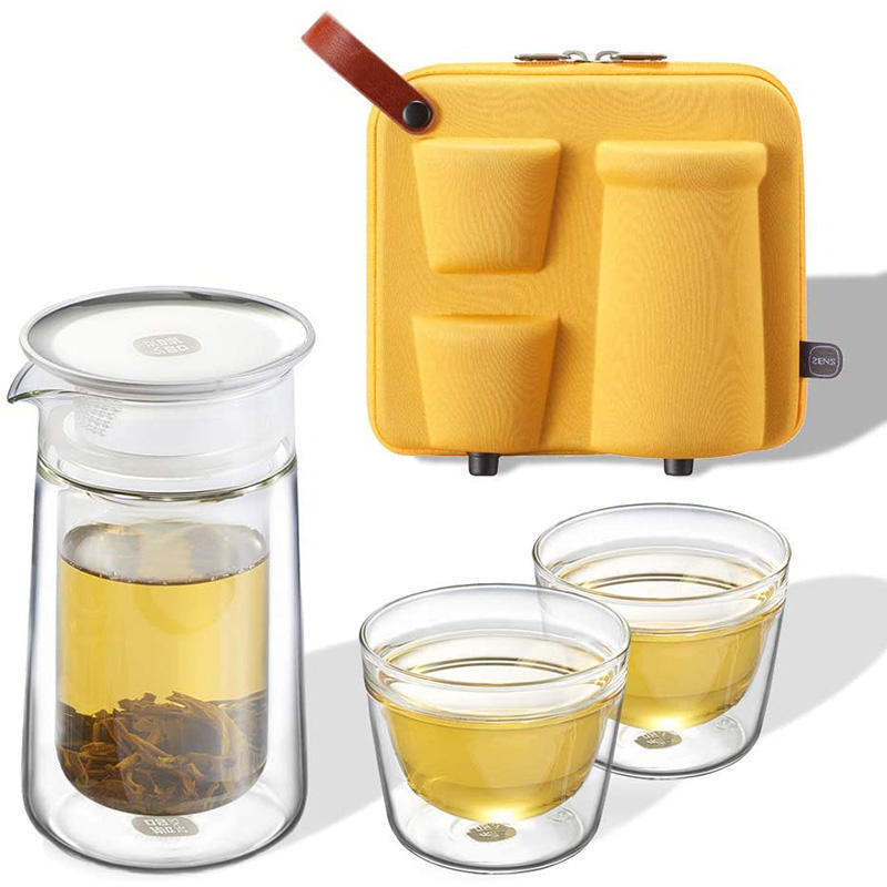 Manufacturer Customized Eva Tea Set Bag, Portable Tea Cup and Teapot Cosmetics Bag, Shock-Proof and Drop-Proof, Can Print Logo, Etc