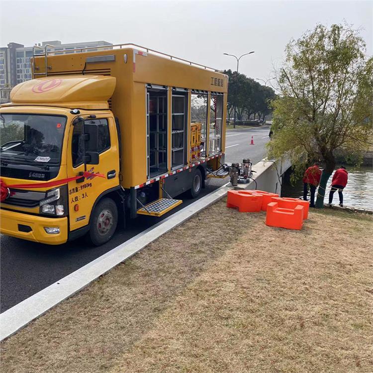 Anti-Flood Rescue High-Flow Drainage Rescue Vehicle Water Pump 15m Lift Sewage Pump Continuous Working Time 12H