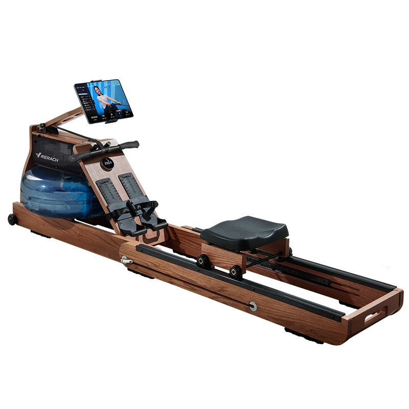 Merrick MERACH Super Fat Water Magnetic Double Resistance Rowing Machine Smart Home Folding Rowing Sports Fitness Equipment