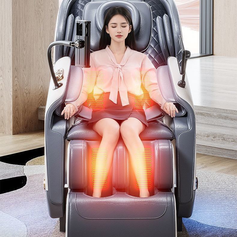 Intelligent New 4D Manipulator Massage Chair Full Body Home Multi-Functional Sl Rail Electric Space Capsule Massage Sofa Chair