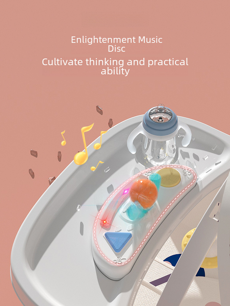 Factory Direct Supply Baby Rocking Chair Stroller Baby Chair Coaxing Baby Cradle Baby Recliner with Baby Sleeping Rocking Bed