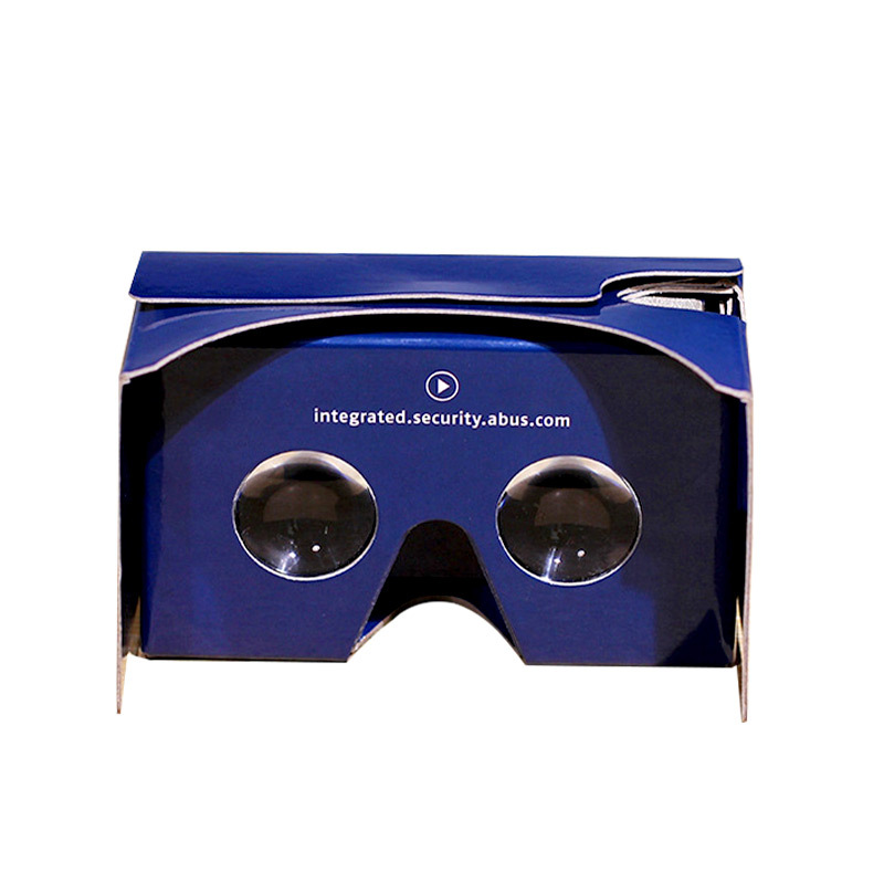 Manufacturer Wholesale Paper Vr Glasses 3D Virtual Reality Cardboard Magic Mirror Cardboard Second Generation Foldableing Vr Glasses