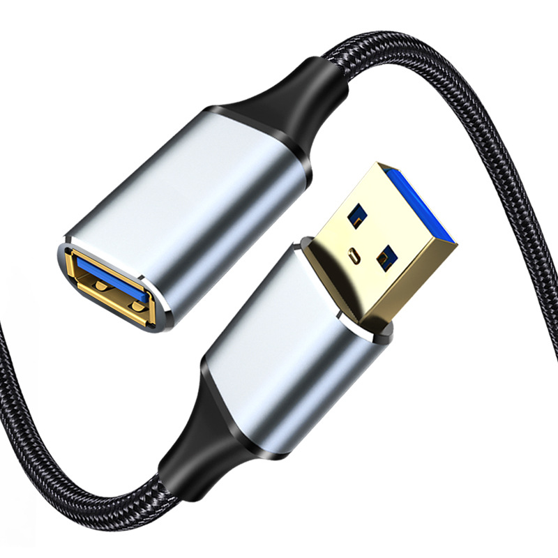 Usb3.0 Extension Cable Male to Female High-Speed Transmission Data Cable Computer U Disk Mouse Keyboard Mobile Phone Charging Extension