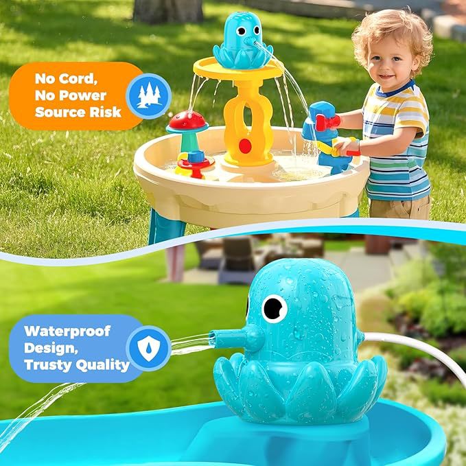 Water Table Pump Circulating Water Sprayer Outdoor Water Table Octopus Water Table Pump Water Pump Spray Head Shower