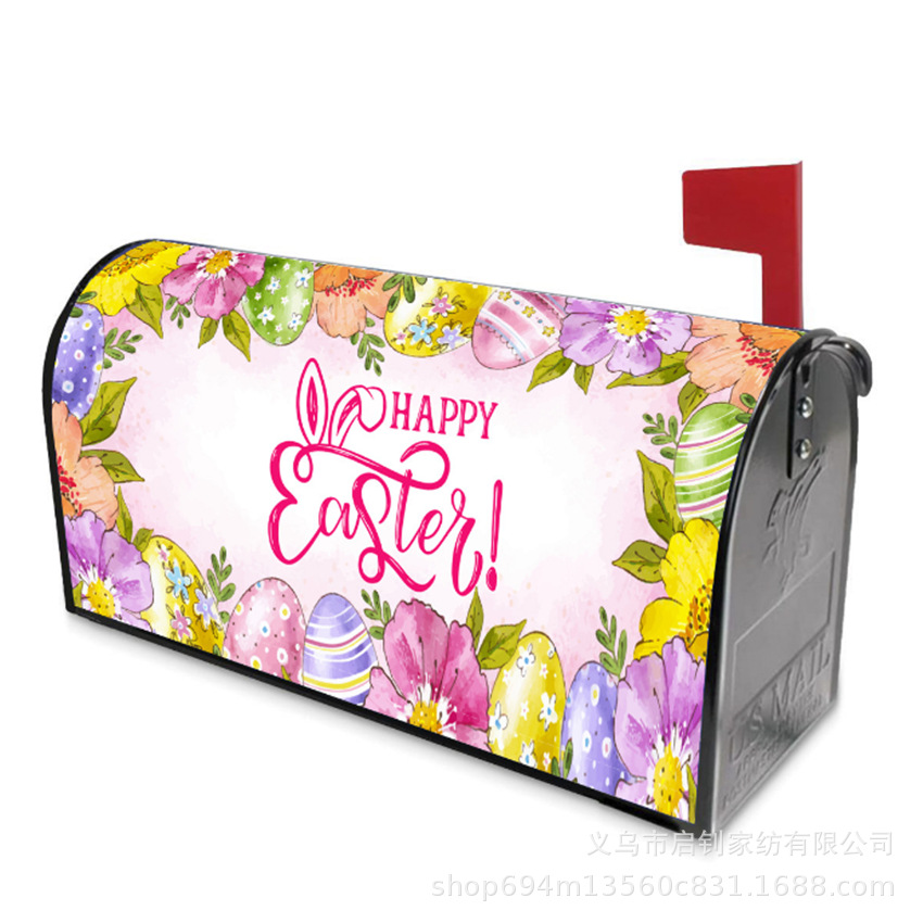 Cross-border mailbox cover manufacturers custom mailbox cover buckle mailbox cloth magnetic mailbox cover waterproof polyester mailbox cover