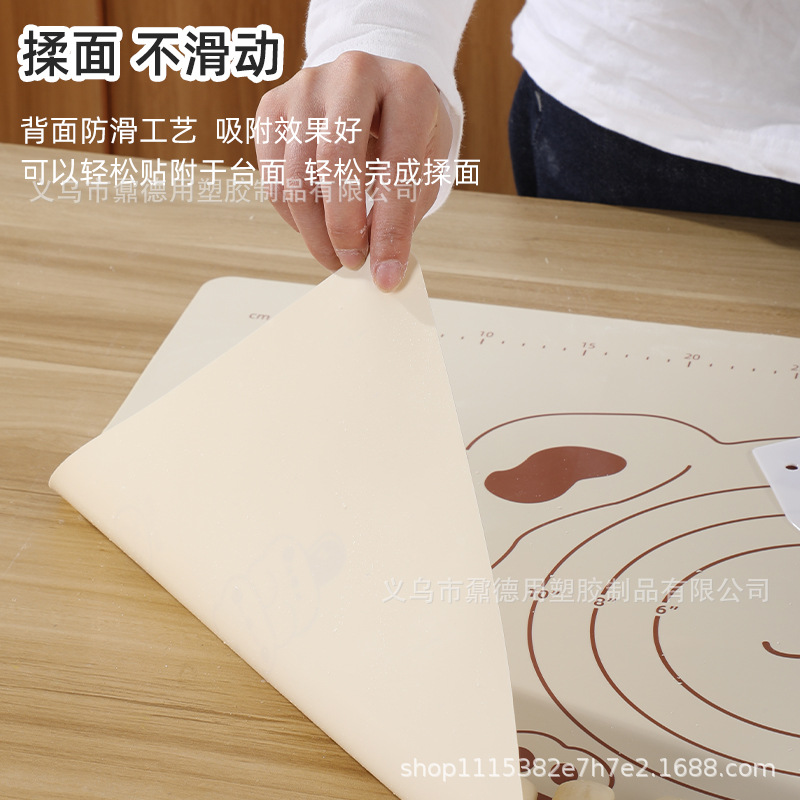 Thickened Kneading Mat Food Grade Silicone Mat Rolling Noodles Mat Home Copping Board Group Buying Explosive Large Kitchen Baking Mat